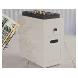 1lb Rectangular Fire Pit White - Room Essentials™