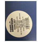 Metal Cutout Round Patio Accent Table Dark Blue - Room Essentials