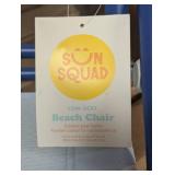 Sand Chair Blue - Sun Squad™ - With Strap
