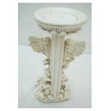 Angel Sculpture  with children Candle holder,12" tall