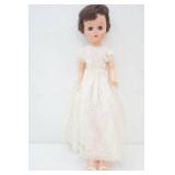 Vintage Bride doll, 24" tall