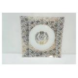 50th Anniversary Collectible Plate. 12" square