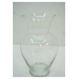 Clear Glass Vase 11