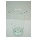 Clear Glass Hurricane Vase