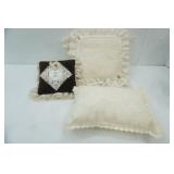 Vintage Wedding Pillow & Mom is Love Pillow