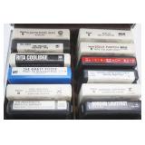 Vintage 8 Tracks & Travel Case