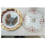 Collectible Vintage Porcelain & Fine China Plates