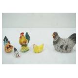 Vintage Ceramic Chicken Salt & Pepper Shaker