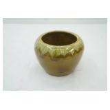 Vintage California USA Pottery Vase 4"tall by 4.5" diameter