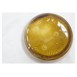 Vintage California USA Pottery Vase 4"tall by 4.5" diameter