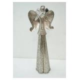 Metal Angel Sculpture 17" Tall
