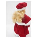 Christmas Porcelain Doll 17" tall (Heritage Collection?)