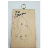 Vintage Wall Plaque Featuring Albrecht Durer