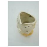 vintage Shawnee Pottery Owl Pitcher w/22K gold trim. 1940s/1950s