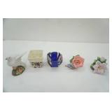 Ceramic Night Light Covers and Night Light, tea light holders, ceramic bird