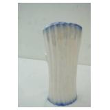 vintage lusterware ceramic vase 9" tall by 4"x2.5"