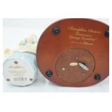 Seraphim Classics Music Box, Lefton Music Box Angel, Enesco Foundations Angel, Karen Hahn