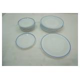 Vintage Hazel Atlas "Moderntone" Platonite Set