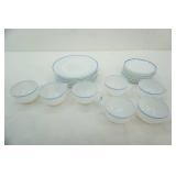 Vintage Hazel Atlas "Moderntone" Platonite Set