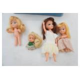 Little Kiddles Vintage Dolls & Case