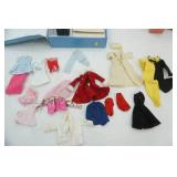 Vintage 1960s Ideal Tammy Fashion Doll Carrying Case (with doll and clothes)