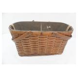 Vintage Hawkeye Refrigerator picnic basket