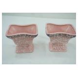 Pair of Vintage Royal Windsor USA Ceramic Planters
