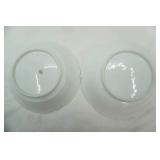 Vintage RCW Bavaria Iridescent Pheasant Serving Bowl; Vintage Niagara Fall Prospect Bowl