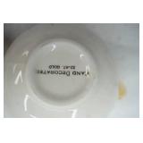 Vintage 22k gold 50th anniversary creamer and sugar