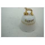 Vintage 22k gold 50th anniversary creamer and sugar