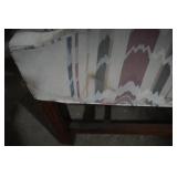 Queen Anne Style Wingback Armchair