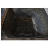 Vintage Reeves Double Wash Tub with hoses, on wheels, good condition