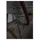 Vintage Reeves Double Wash Tub with hoses, on wheels, good condition