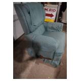 Lazy Boy rocker recliner , green pattern