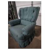 Lazy Boy rocker recliner , green pattern