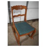 Vintage Duncan Phyfe-style rocking chair