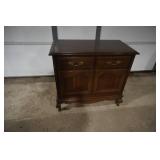 Vintage Lane Furniture French Provincial flip-front LP Record Cabinet