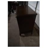 Vintage Lane Furniture French Provincial flip-front LP Record Cabinet
