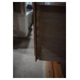 6 Drawer Wooden Dresser On Wheels