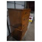 6 Drawer Wooden Dresser On Wheels