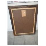 Vintage Art Print  "sad clown" by Leighton Jones