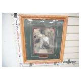 Vintage Framed Print "Down the Garden Path" by Betsy Cameron 17"x 19"