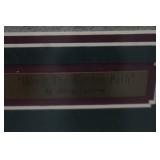 Vintage Framed Print "Down the Garden Path" by Betsy Cameron 17"x 19"