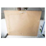 13x16.5" Framed & Matted Needlepoint "Isaiah 40:31"