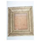 Ornate Antique Frame with glass 16"x 14"