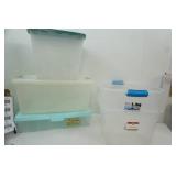 5ct Storage Totes (3 have lids)