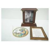 Standing Picture Frame, Stained Glass Window Hang, Dust if You Must Framed Poem