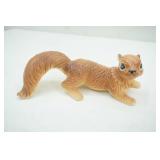 Vintage Ceramic Squirrel Figurine 9" long