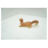 Vintage Ceramic Squirrel Figurine 9" long