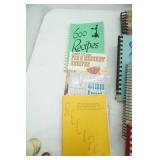 collection of cookbooks